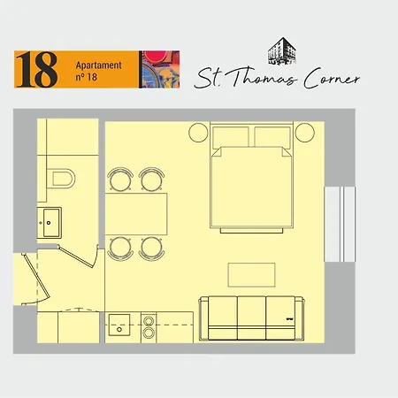 Apartahotel Saint Thomas Corner - By Upstairs Cracovia
